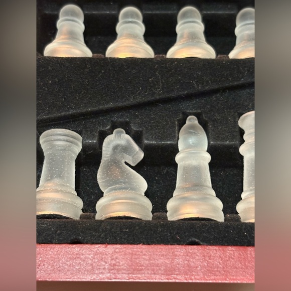 Elegant Brown and Silver Chessboard Frame - Picture 8 of 9